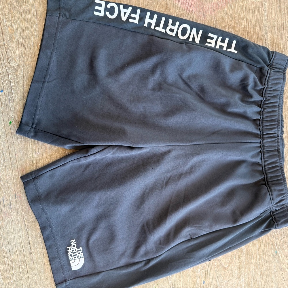 The North Face Never Stop Boys Knit Grey Shorts Sz XXL
